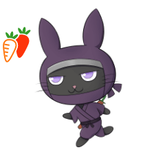 スクラッチ忍者のラッパン