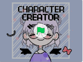 Customize and create your very own character.