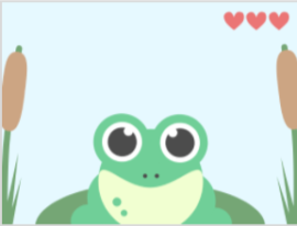 Adorable Frog Typing Game