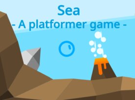 Sea - A platformer game - (Mobile Friendly)