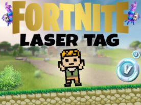 Fortnite Laser Tag! - A Platformer                           #games