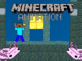World axolotls minecraft #animations #all