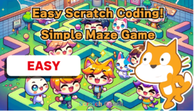 How to make a simple maze game in Scratch